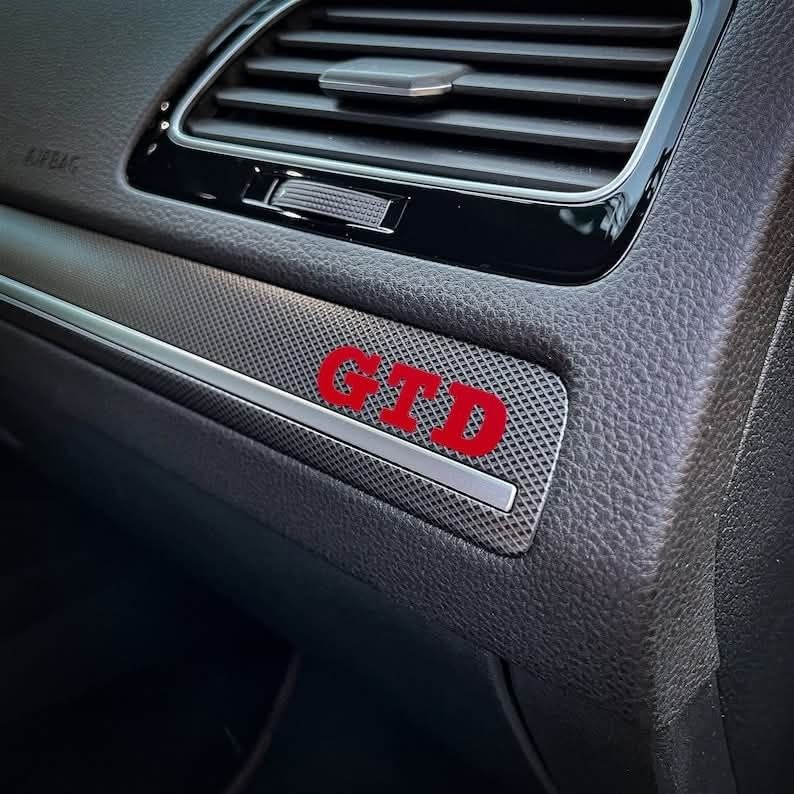 2 Piéces autocollants premium VW Golf