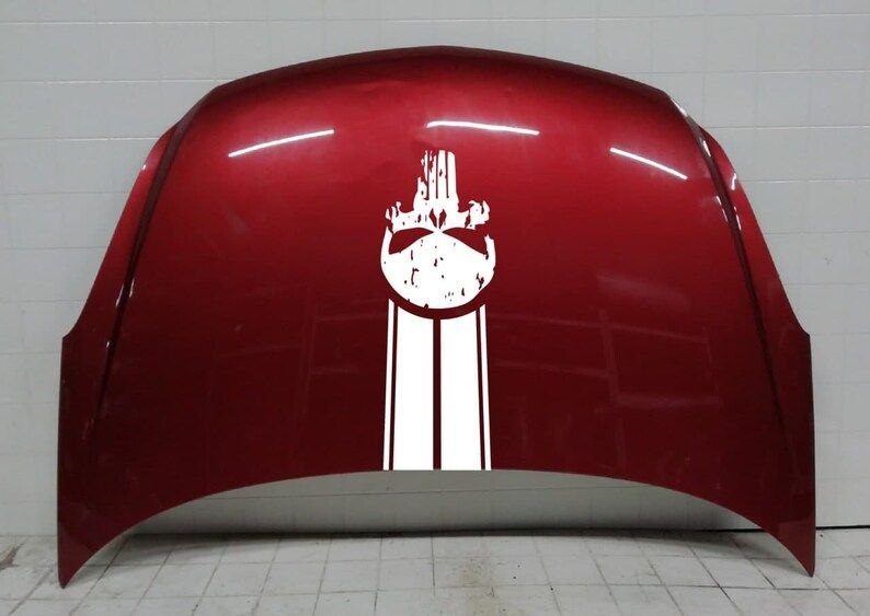 Autocollant de capot en vinyle haut de gamme Sticker universel pour voiture Design personnalisé et résistant aux intempéries