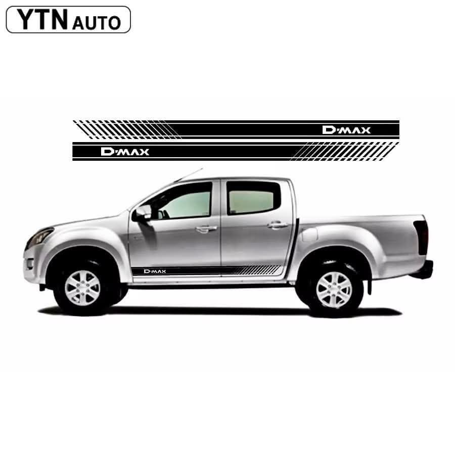 Autocollants « Rôle de M. Stripes » pour carrosserie de camion D Max DMX, autocollants de couverture en vinyle personnalisés