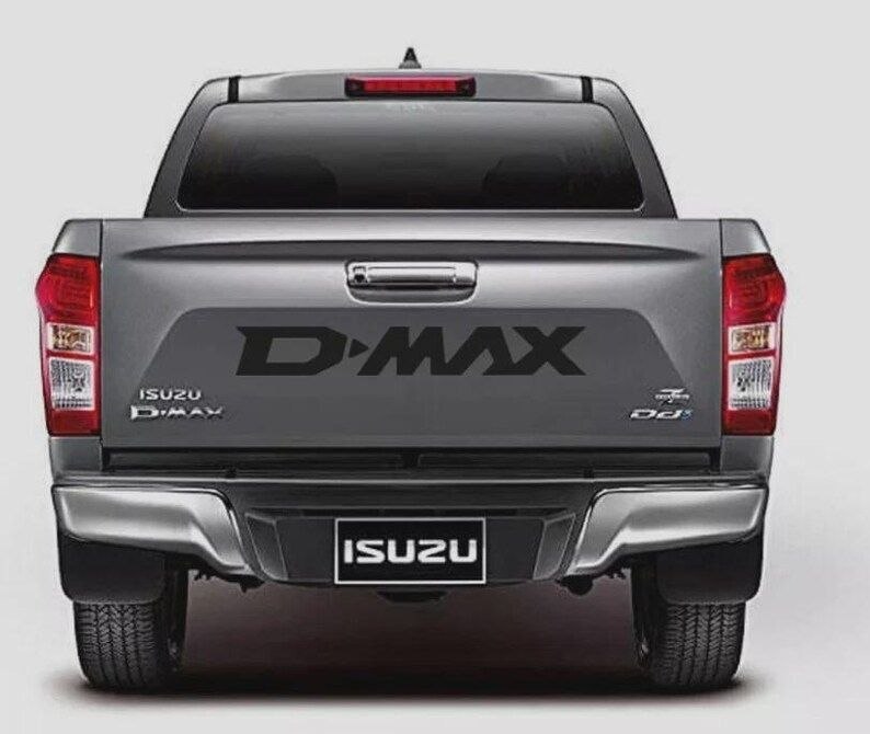 Convient aux décalcomanies de hayon Isuzu Dmax pour tous les graphiques en couleur