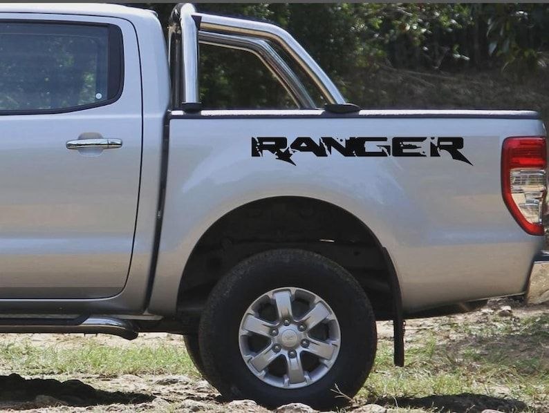 Convient aux décorations de la caisse du Ford Ranger toutes les années. Stickers autocollants des deux côtés