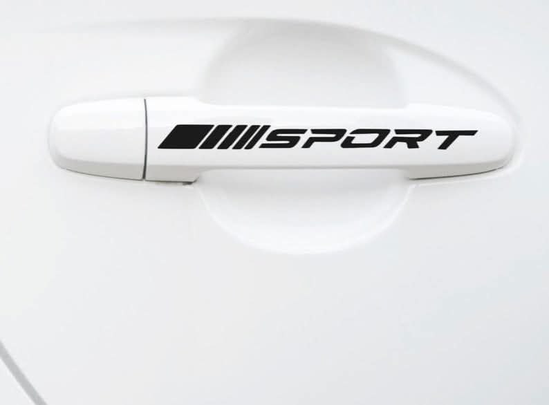 Sport 4x door handle decal sticker