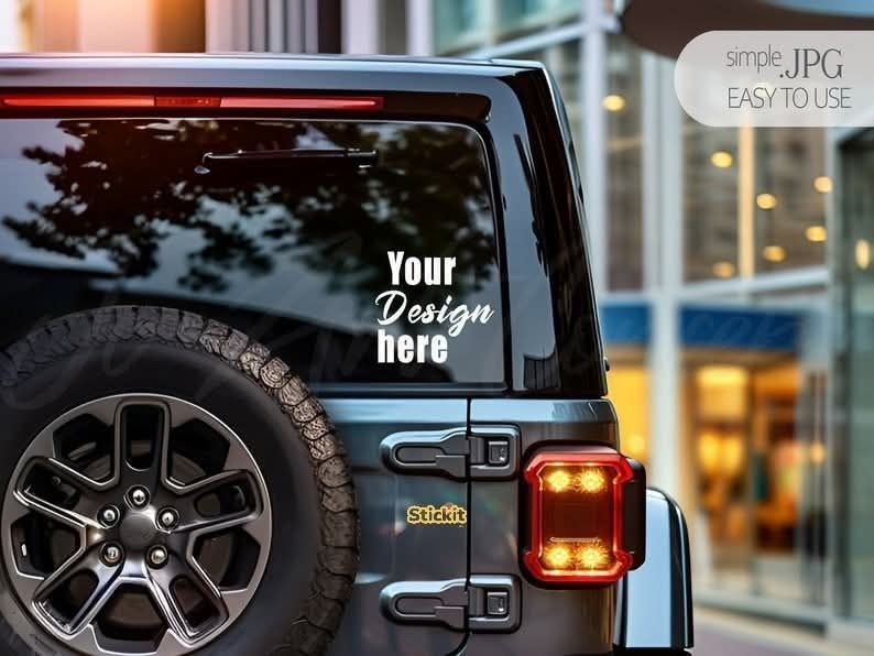 Sticker voiture personnalisévotre logo, texte, code QR ou oeuvre d'art autocollantlettrage en vinyle personnalisécamion, camionnette, SUV, fenêtre, porte personnalisable