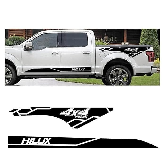 TOYOTA HILUX 4x4 - Kit Complet - Tuning Sticker Autocollant Graphic Decals