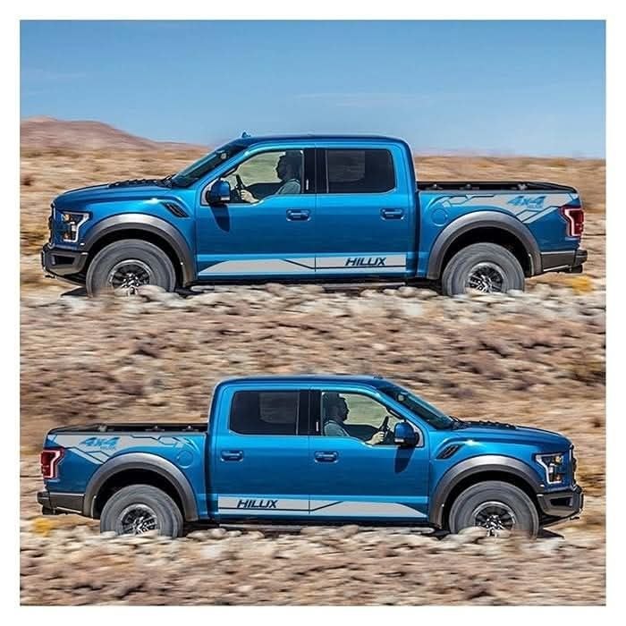TOYOTA HILUX 4x4 - Kit Complet - Tuning Sticker Autocollant Graphic Decals