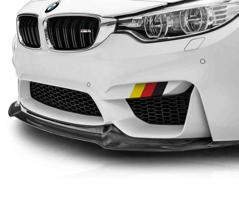 Vinyl Decal Deutschland Kit for Side Skirt or Front Lip, Amazing look on Volkswagen, Audi, Porsche, BMW