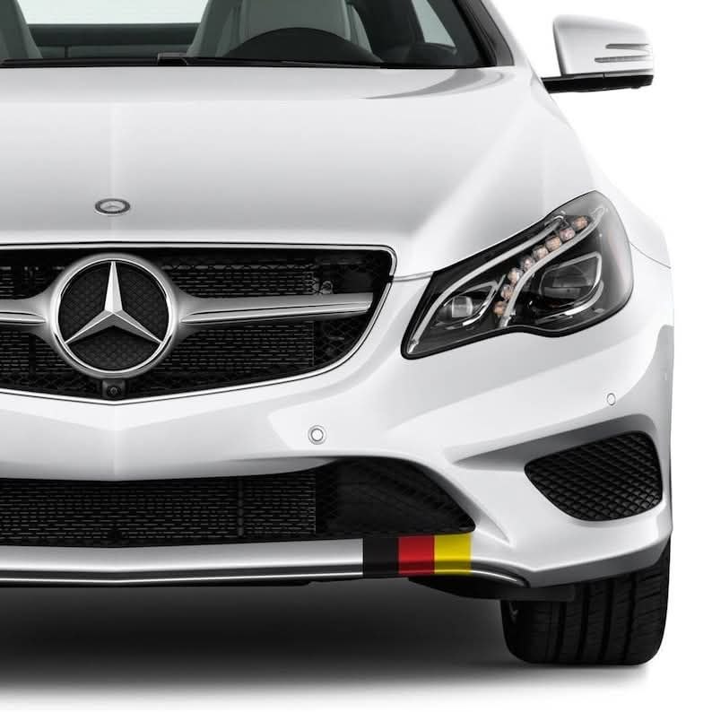 Vinyl Decal Deutschland Kit for Side Skirt or Front Lip, Amazing look on Volkswagen, Audi, Porsche, BMW